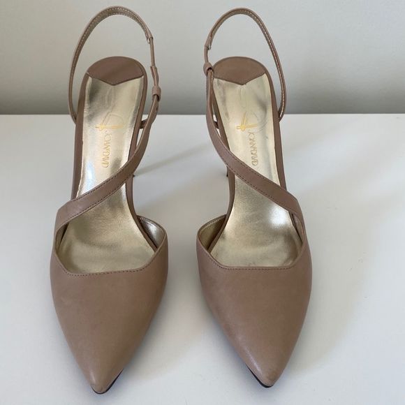 JOAN & DAVID “Annabeth” Nude Strappy Pump - Picture 5 of 16